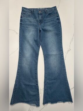 Wallflower Medium Blue High-Rise Bell Bottoms Jeans sz.13